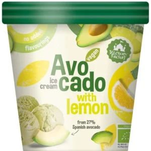 glutenvrij ijs Avocado met citroen