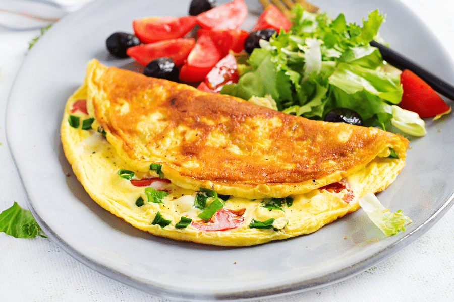 keto glutenvrije lunch wrap met ei